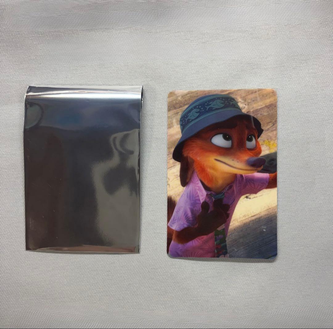 ズートピア2 オーマイカフェ ニック 予約特典 コレクションカード