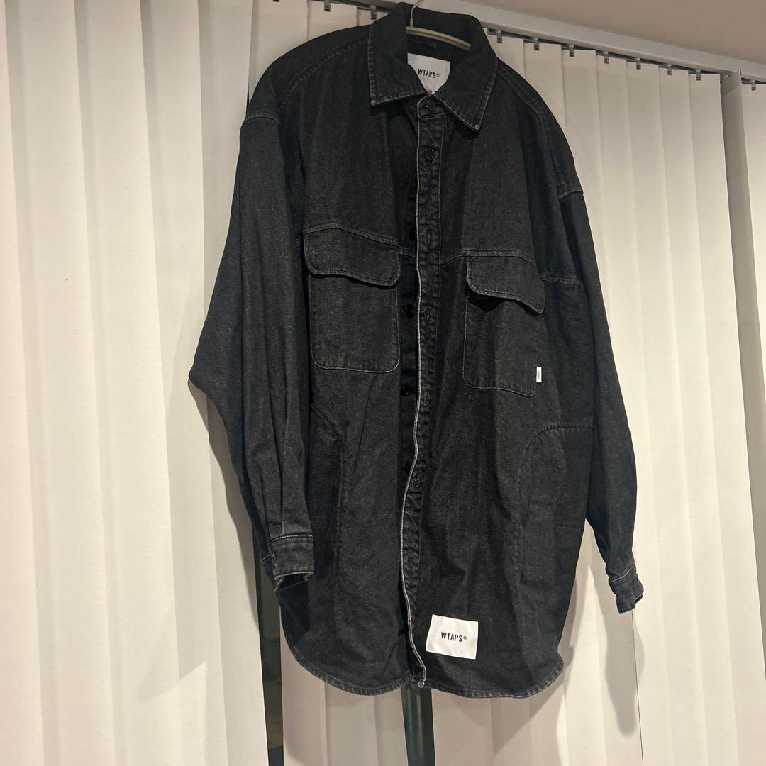 WTAPS wcpoダークデニム 長袖シャツ X 02