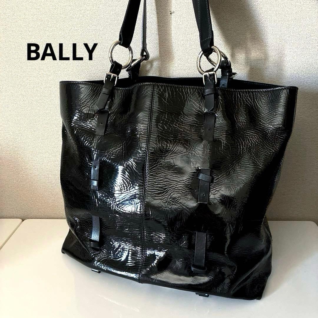 BALLY バリー イタリア製 A4可 大容量サイズ ビッグサイズ トートバッグ