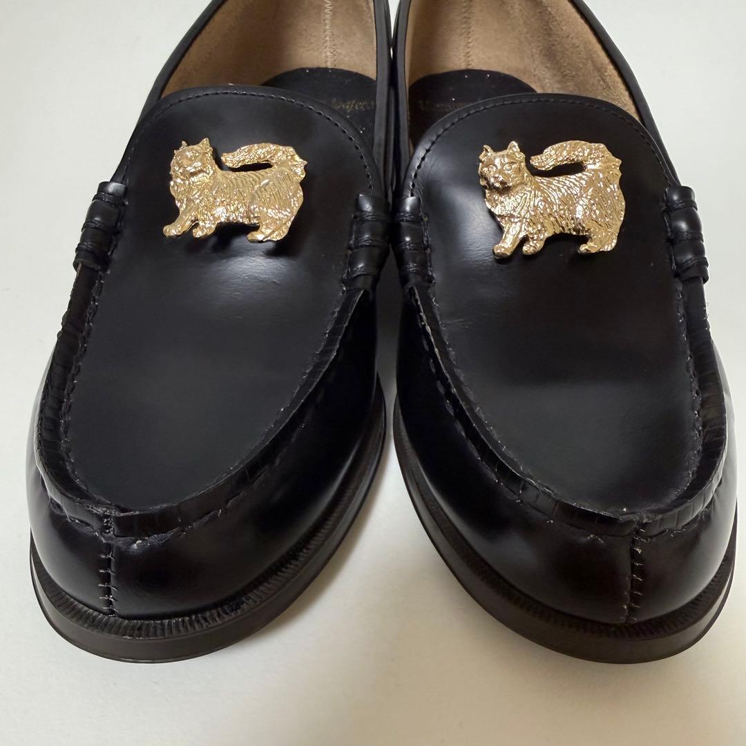 美品】SIIILON×HARUTA 星降る夜に彷徨う猫 ローファー 25.0 - メルカリ