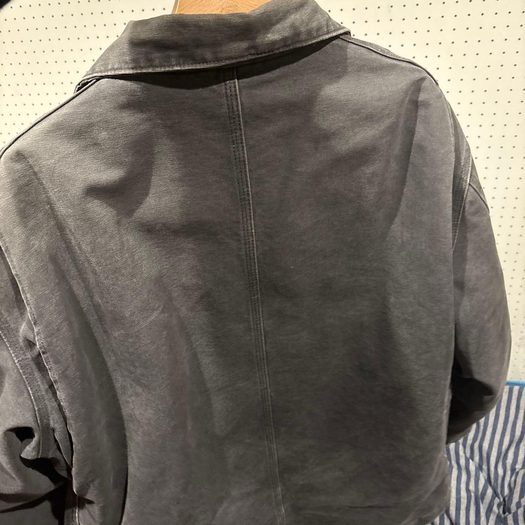 Carhartt デトロイトジャケット C61 BLK ボア加工 XLサイズ