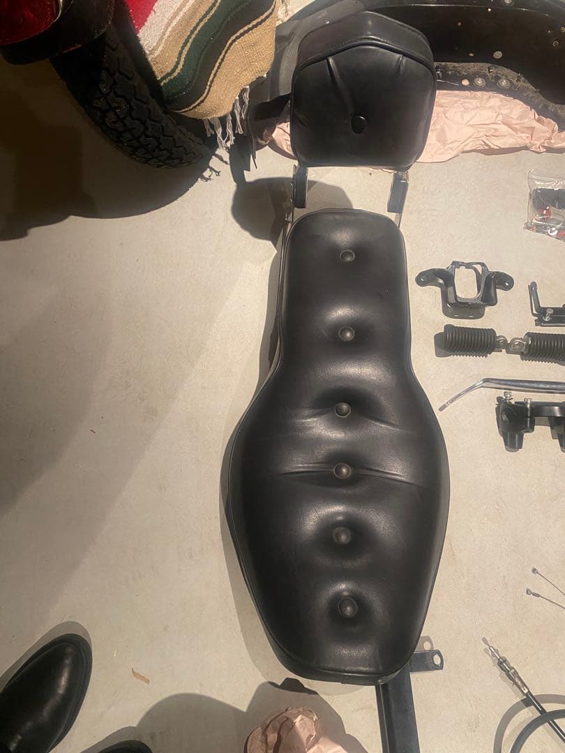 こちゃ　95 スポーツスター　純正シート　シーシーバーセット