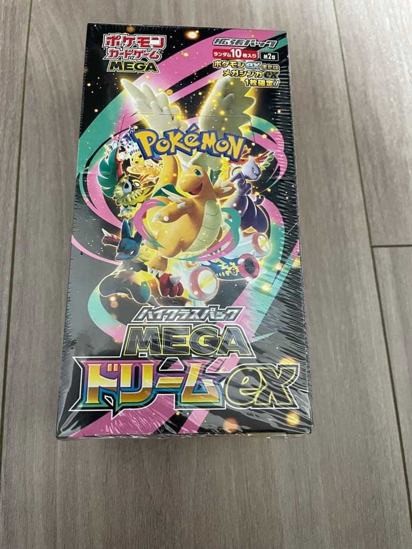 シュリンク付き新品未開封品 ポケモンカード MEGA ドリーム ex 1BOX
