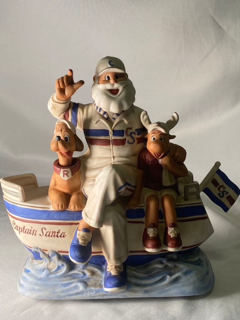 2165❣️ キャプテンサンタ 10周年 限定 オルゴール オブジェ - メルカリ