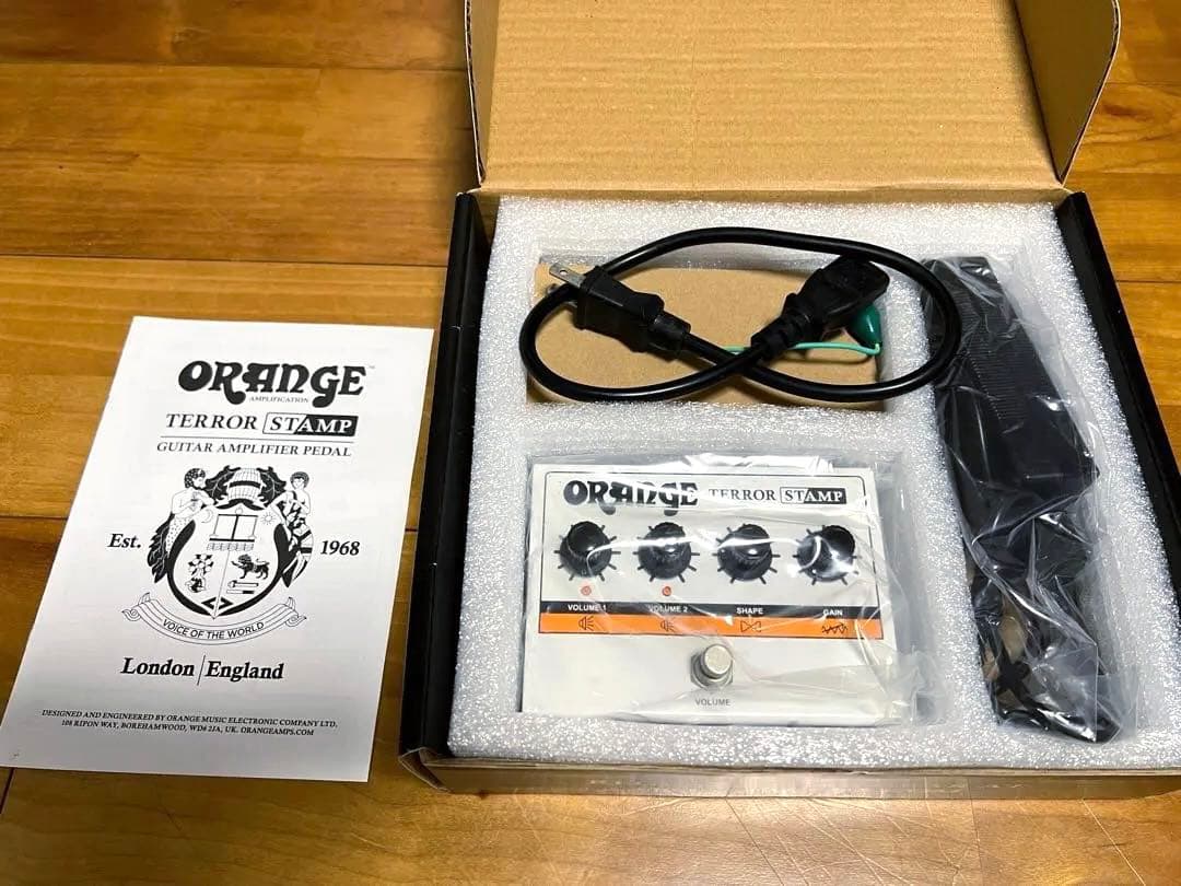 【ORANGE Terror Stamp】ストンプペダル アンプヘッド