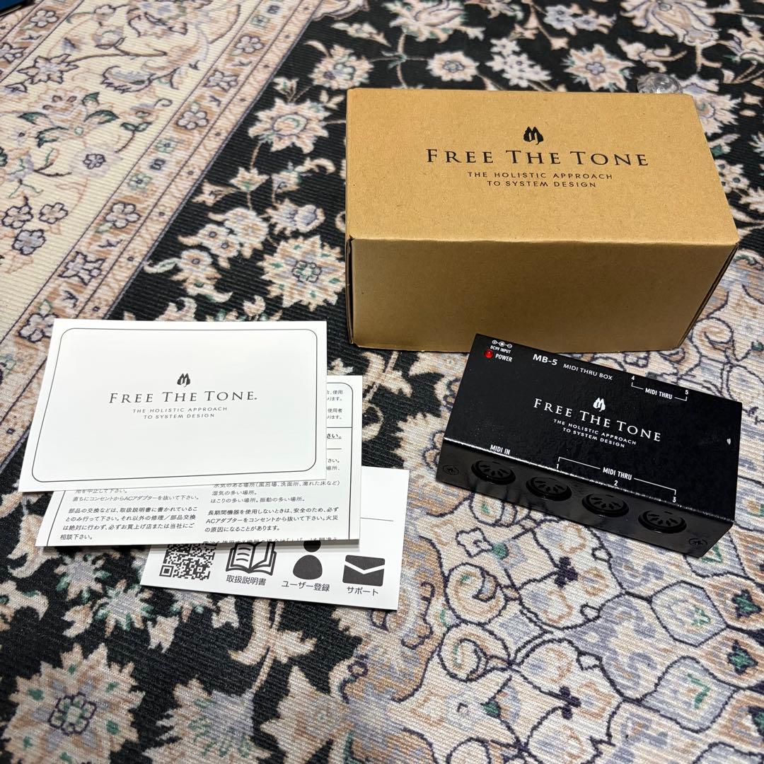 FREE THE TONE MB-5 MIDIスルーボックス