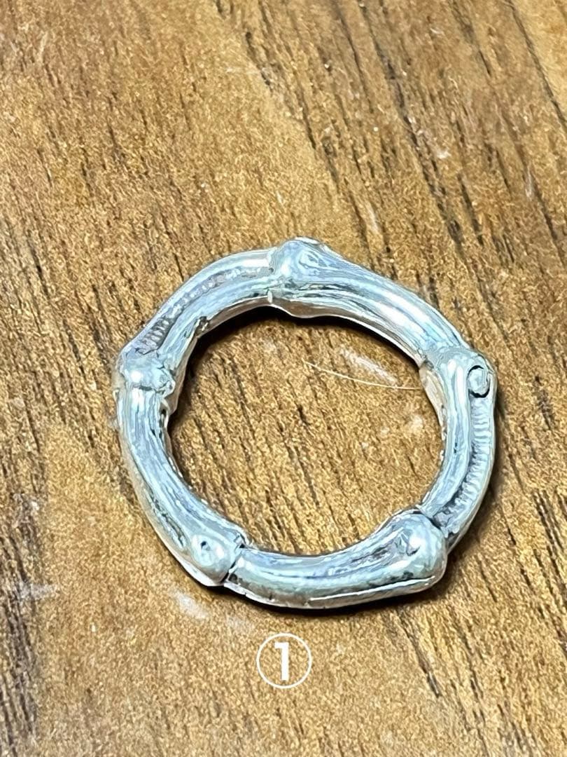 Tiffany ティファニー バンブー リング SV925 廃盤品 ①