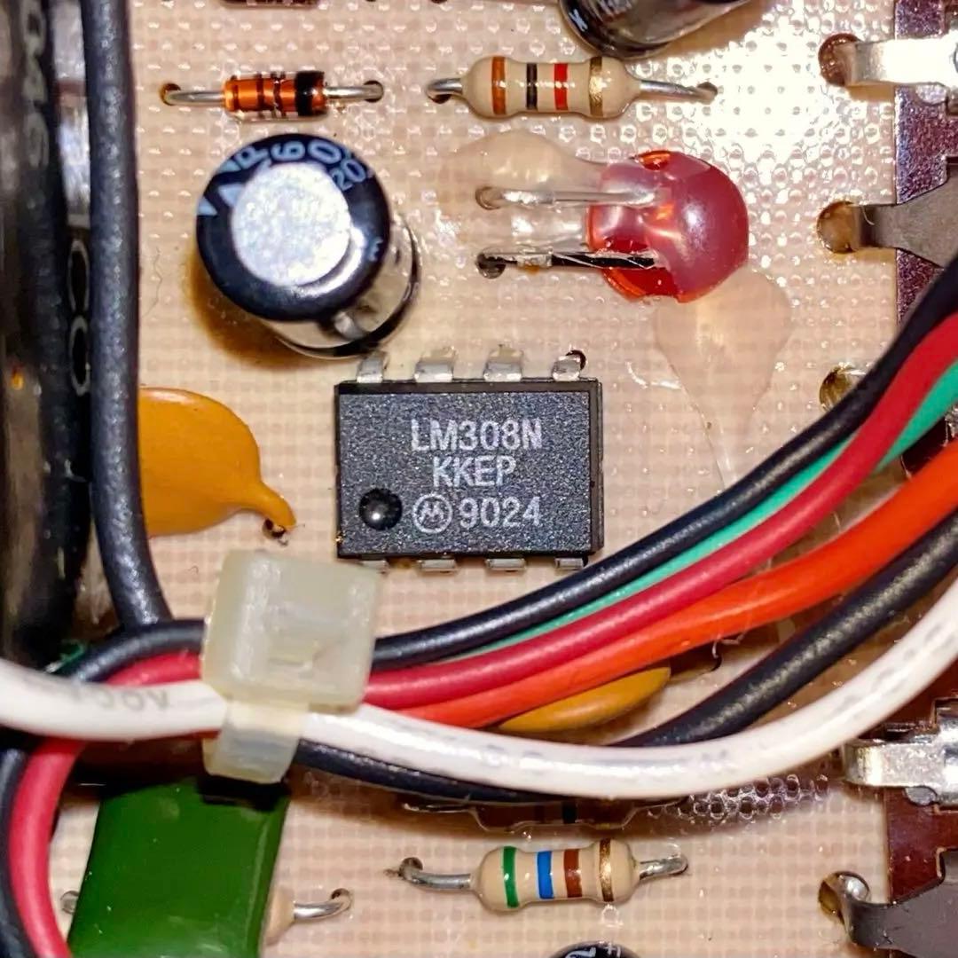 Proco RAT2 LM308N 1990年USA製 銀ネジ 変換コネクター付