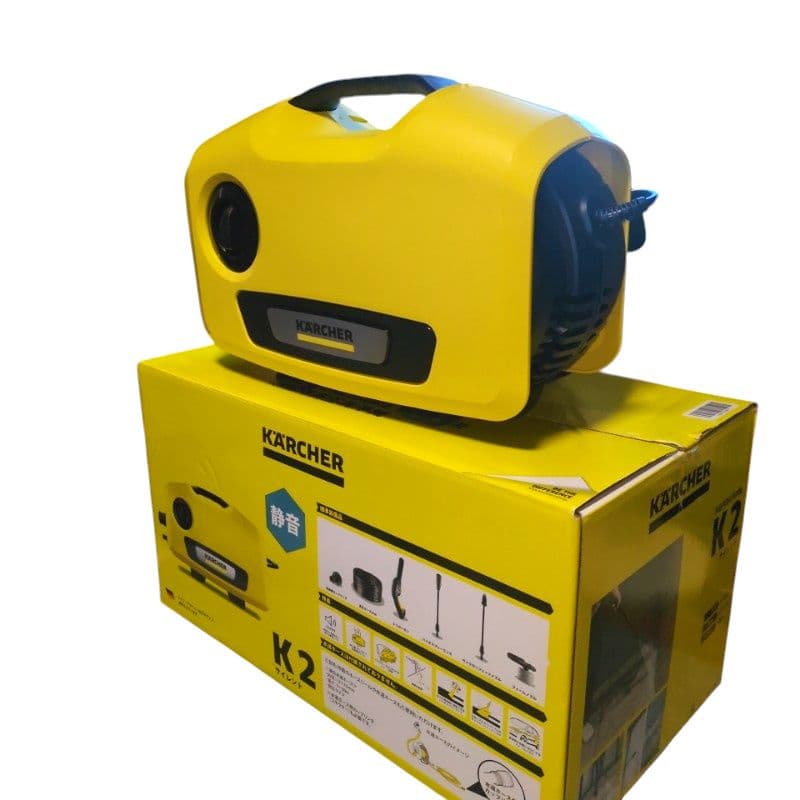 美品 K2 サイレント　付属品フルセット　ケルヒャー　高圧洗浄機 箱あり