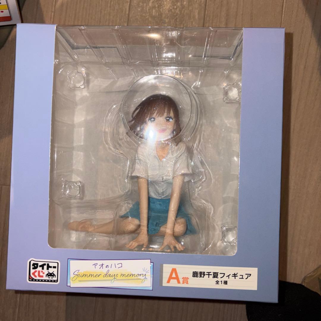 様 アオのハコ タイトーくじ A賞 鹿野千夏 フィギュア - メルカリ