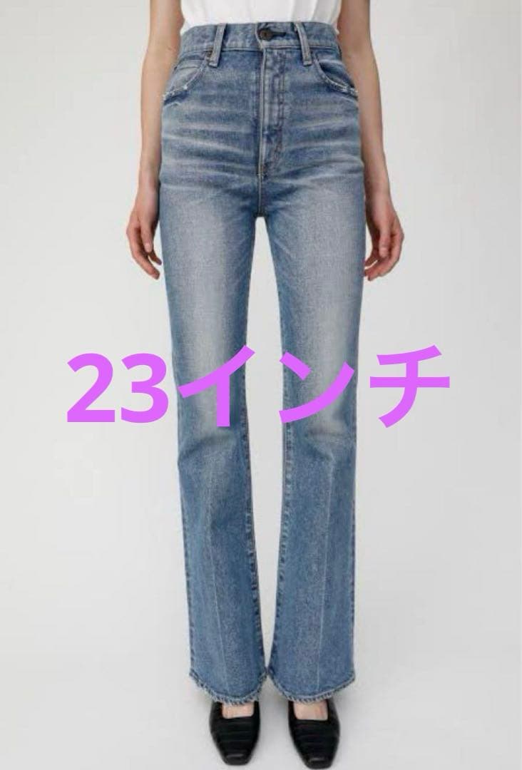 moussy マウジー MVSフレアデニム ミサモデニム 23インチ - メルカリ