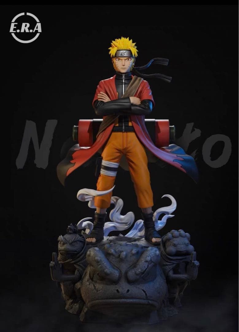 ナルト NARUTO 仙人モード ナルト フィギュア ガレージキット - メルカリ