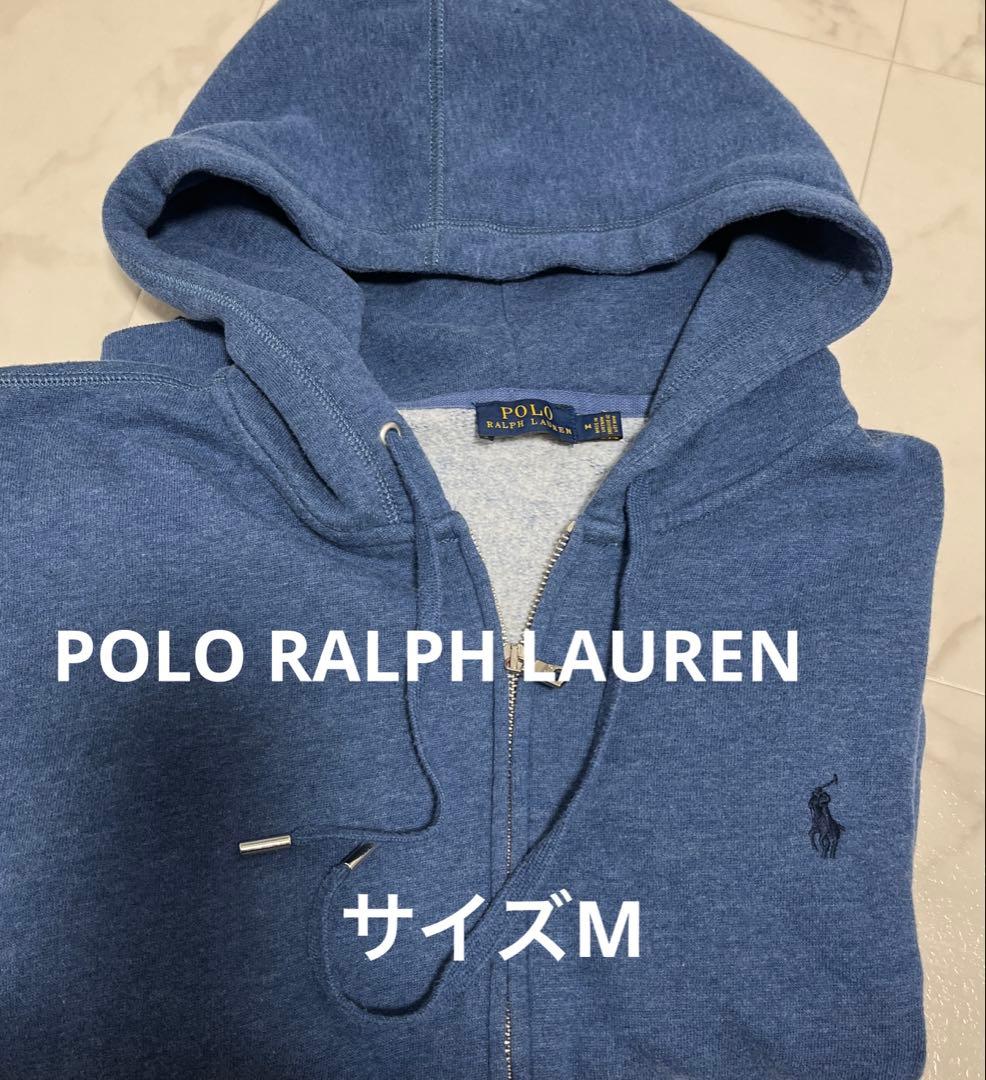 POLO RALPH LAUREN フルジップパーカーM ネイビー - メルカリ