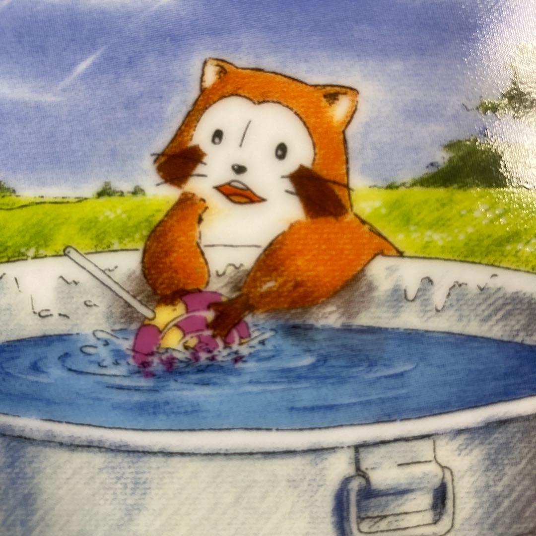 世界名作劇場］あらいぐまラスカル お皿（洗濯）1枚 【昭和レトロ