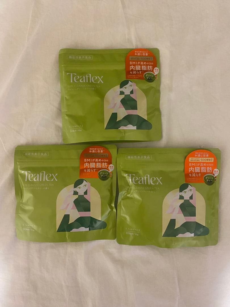 teaflex スリムクレンズグリーンティー 3袋セット