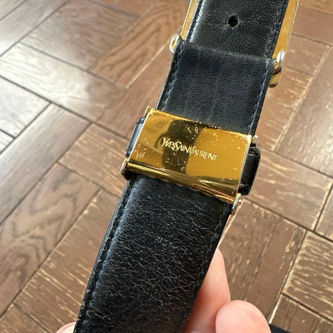 Yves Saint Laurent Archive レザーベルト - メルカリ