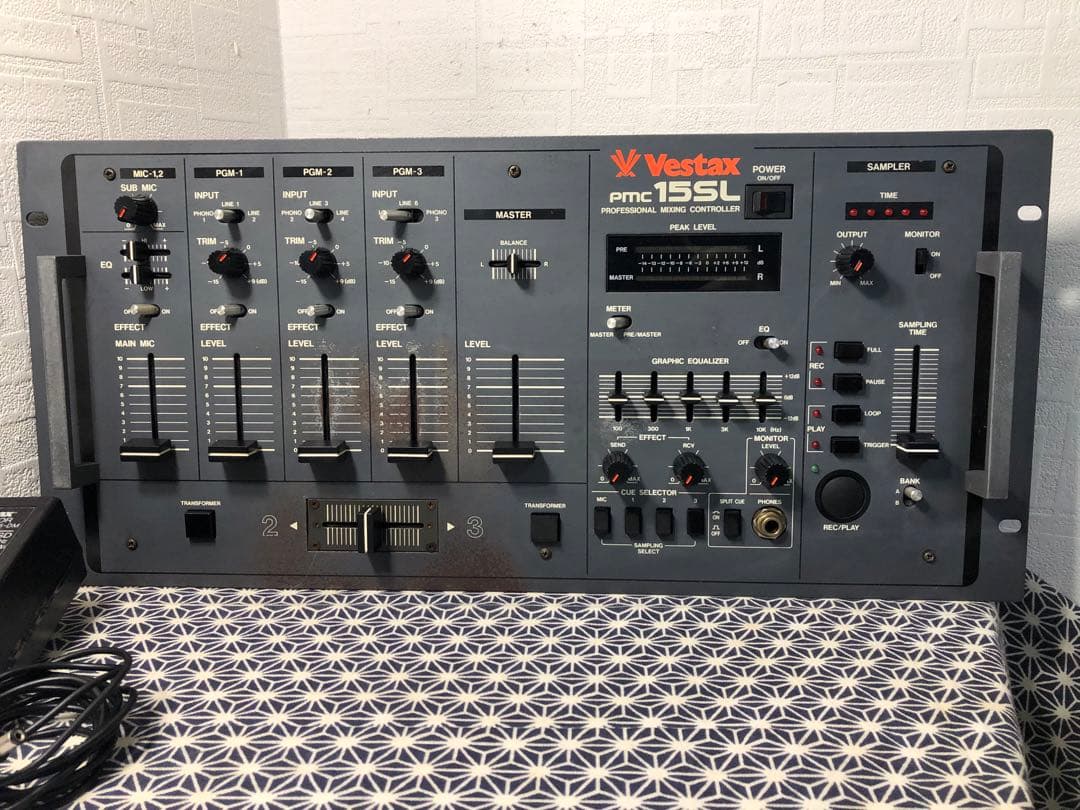 VESTAX ベスタクス　PMC15SL PMC-15SL フェーダーメンテ vestax、ベスタクス、パイオニア、Pioneer、クロスフェーダー
