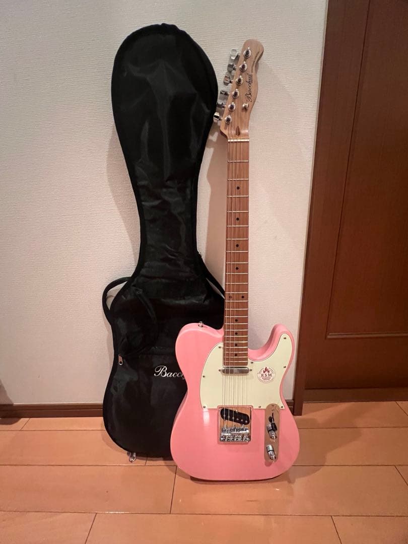 ♡ Bacchus テレキャスター ピンク ♡ Bacchus BTE-1DX RSM/M SLPK (Shell Pink) ユニバースシリーズ