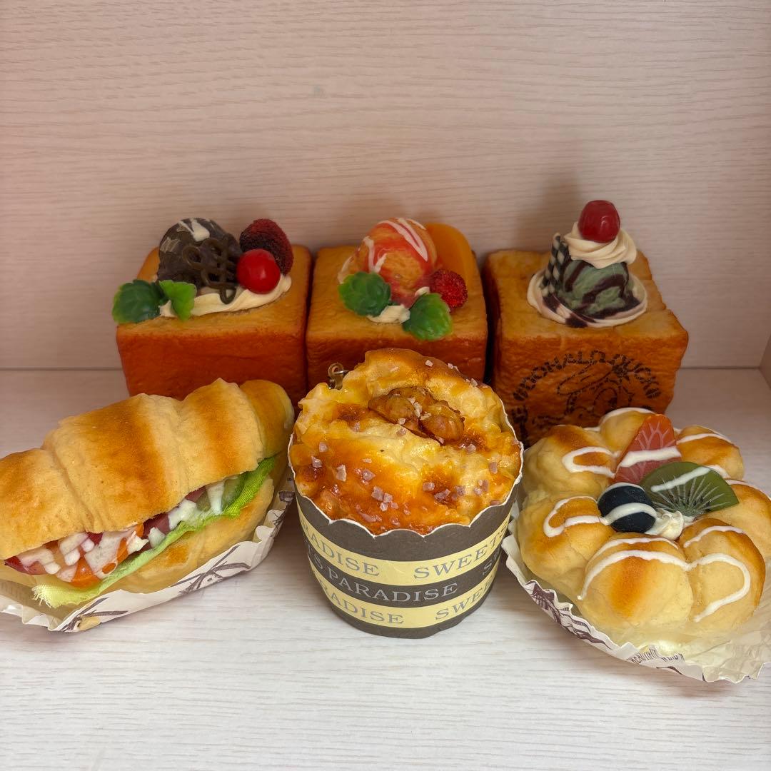 スクイーズ】まとめ売り 6点 高反発 リアル 食品サンプル - メルカリ