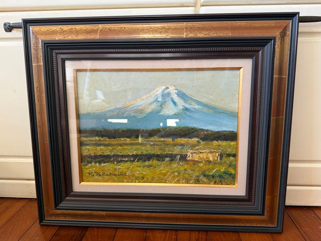 76.「富士」髙橋一善 油絵
