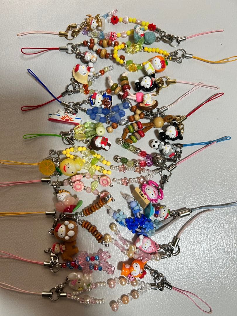 ご当地限定キティストラップ