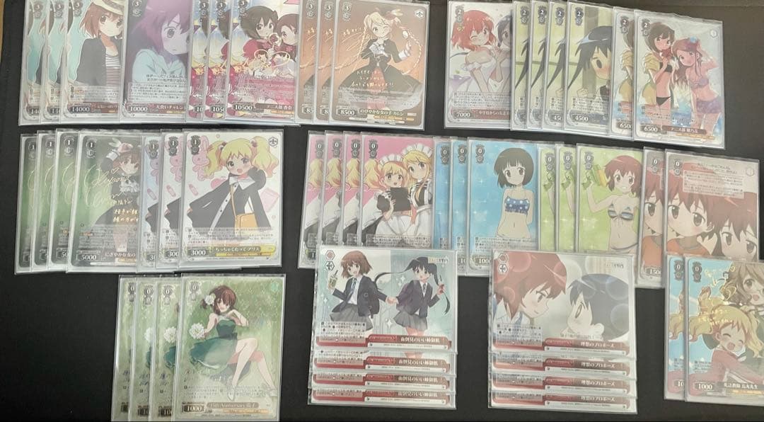 ヴァイスシュバルツ きんモザ8電源 フルレアデッキ＋パーツ - メルカリ