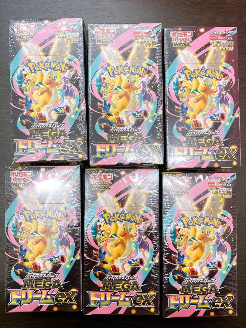 新品未開封】 MEGAドリームex シュリンク付き 6box - メルカリ