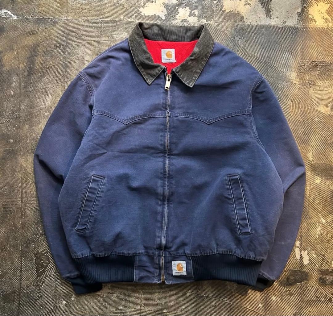 ご*り様 カーハート サンタフェジャケット　ネイビー