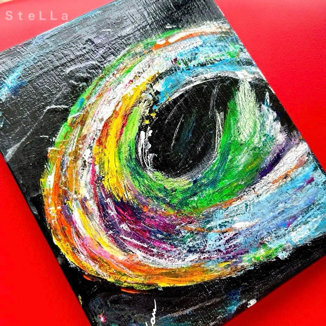 原画 現代アート 抽象画 壁掛け アートパネル モダン 北欧 カラフル 風