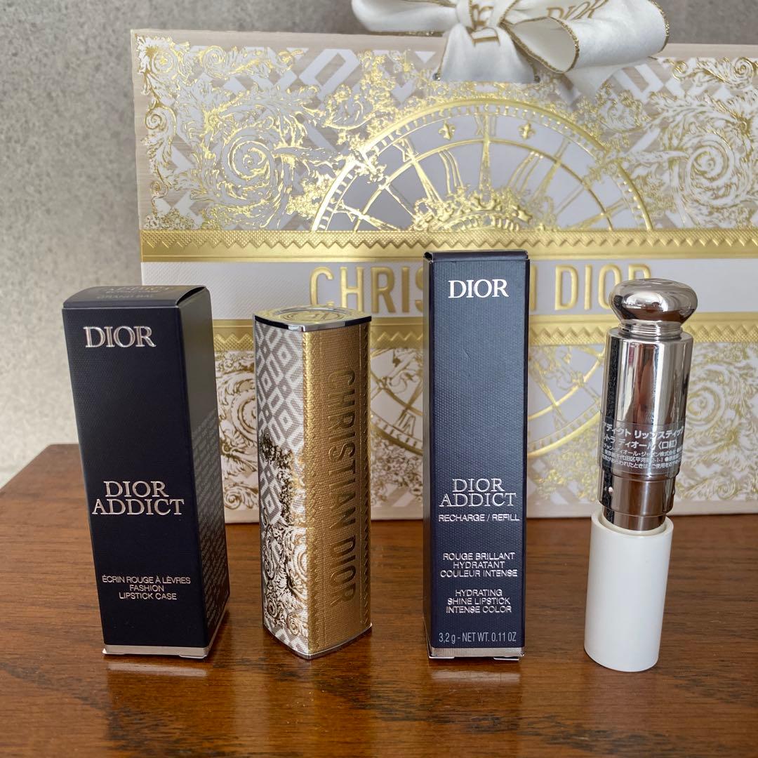 ディオール　2024クリスマスコフレ リップケース　アディクトリップスティック