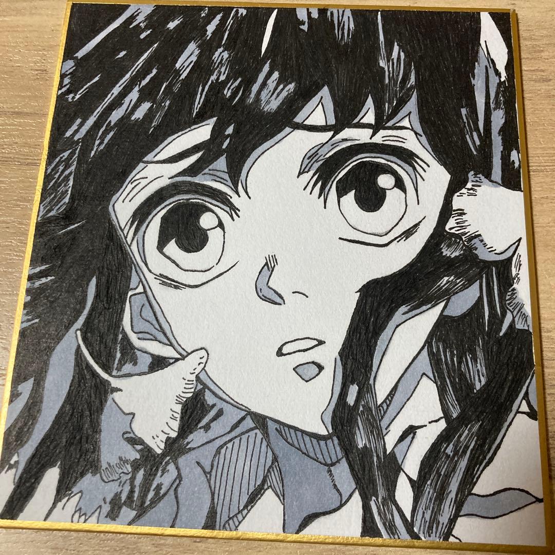 鬼滅の刃 時透無一郎 手描き 模写 アナログイラスト ファンアート