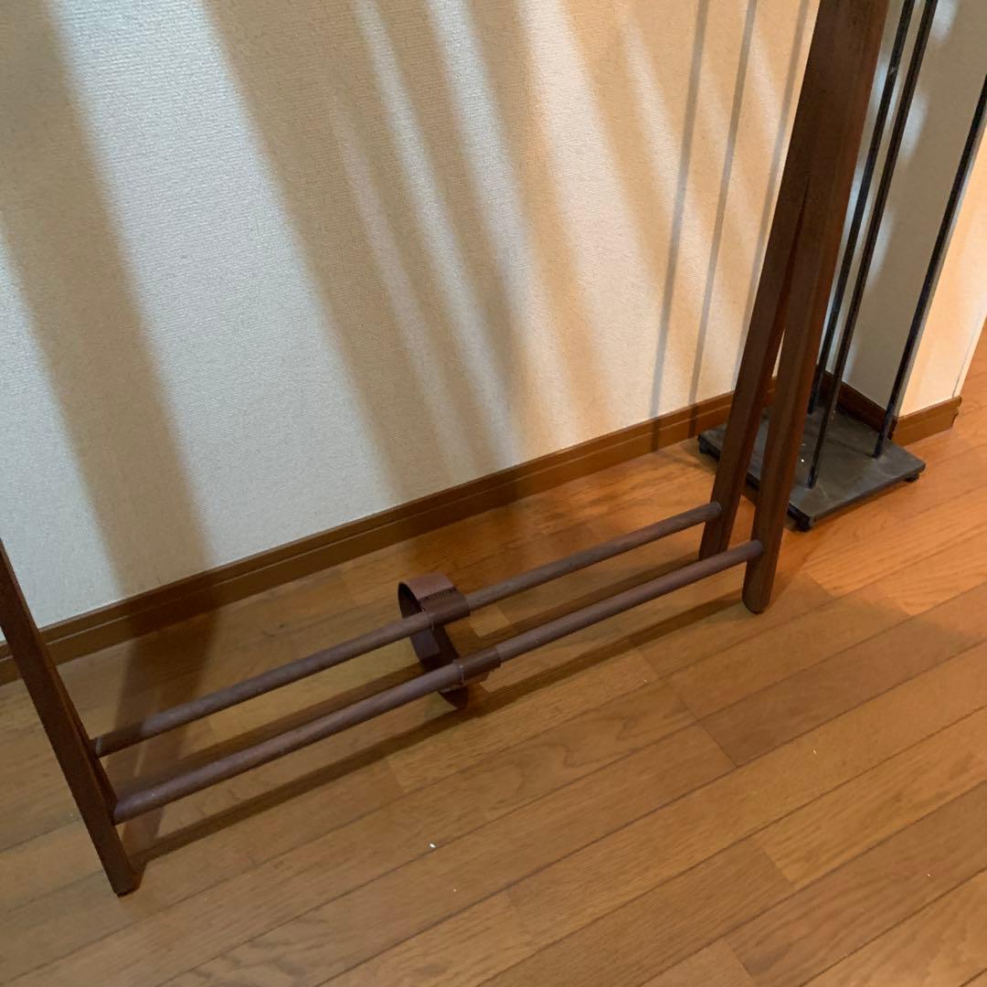 cosine木製ドレスラック ウォールナット ウォールナットハンガー14本別売