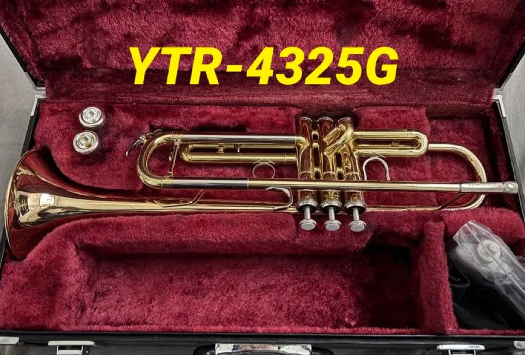 ヤマハ トランペット YTR-4325G YAMAHA YTR-4325G [調整済み] 【返品OK】[NMH86]【神戸店在庫】 - 中古