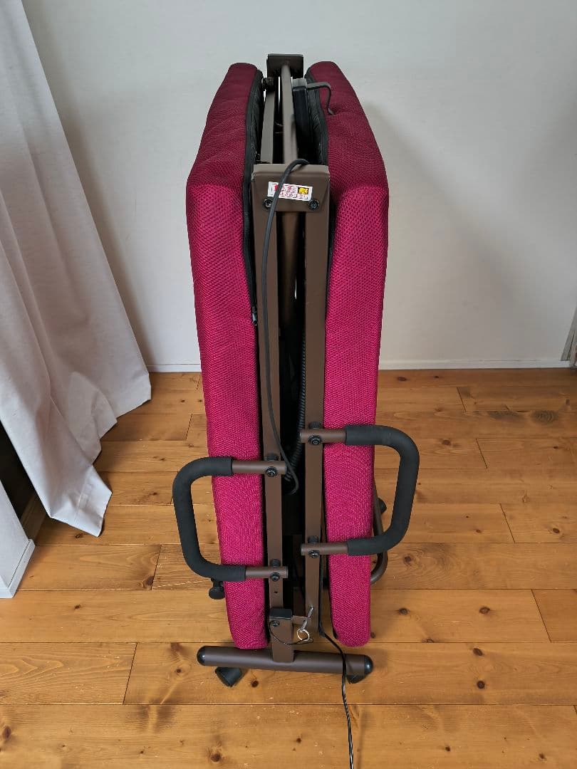 電動リクライニング　折り畳みベッド　✨️引取限定