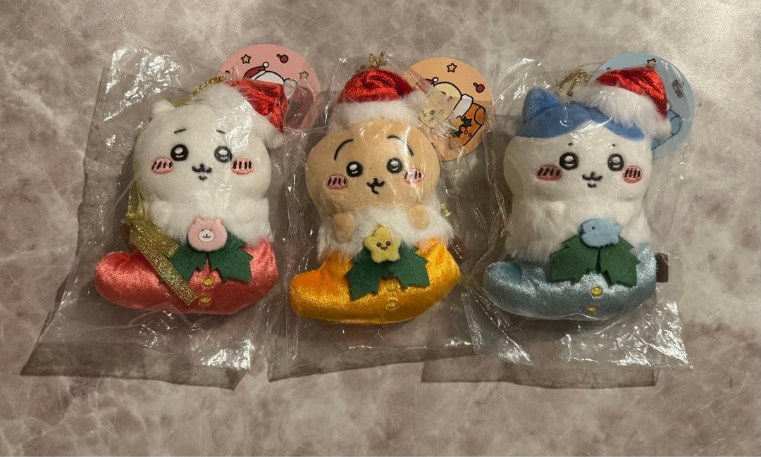 希少　お顔厳選　ナガノキャラクターズ オーナメントにもなるマスコット 3点セット