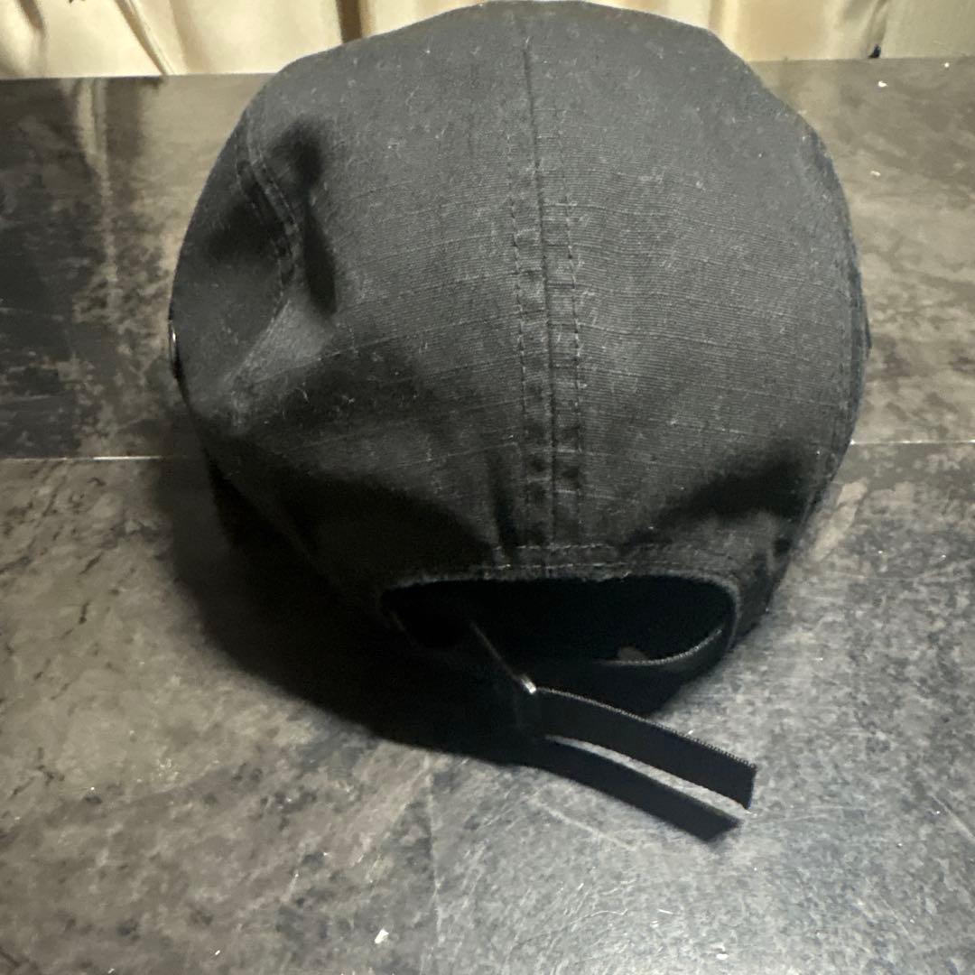 Supreme ブラック キャップ SUP94 - メルカリ