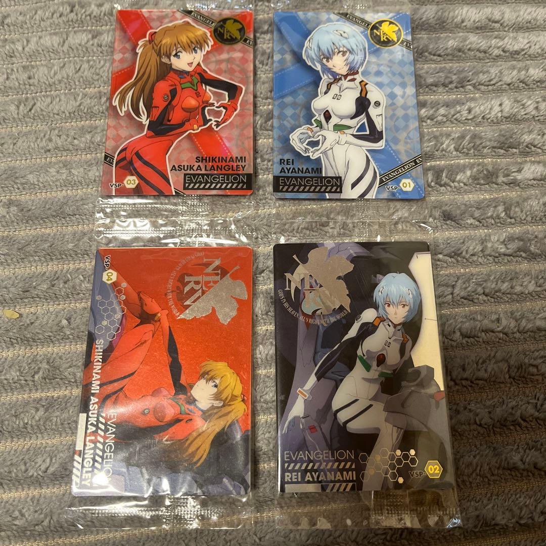 エヴァンゲリオン ウエハース カード 綾波レイ アスカ