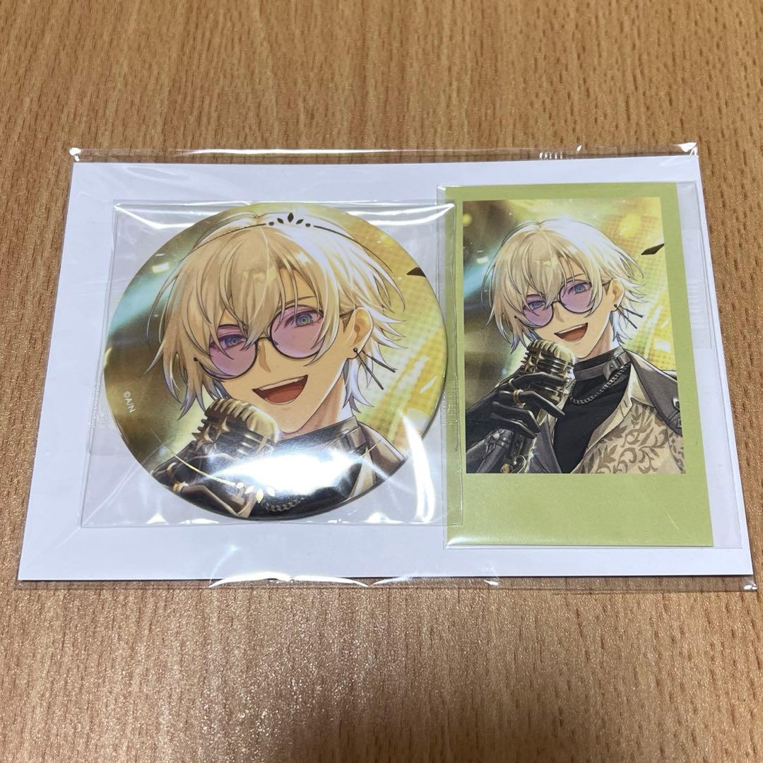 にじさんじ ケイリクス・デボネア 誕生日 缶バッジ チェキ バースデー