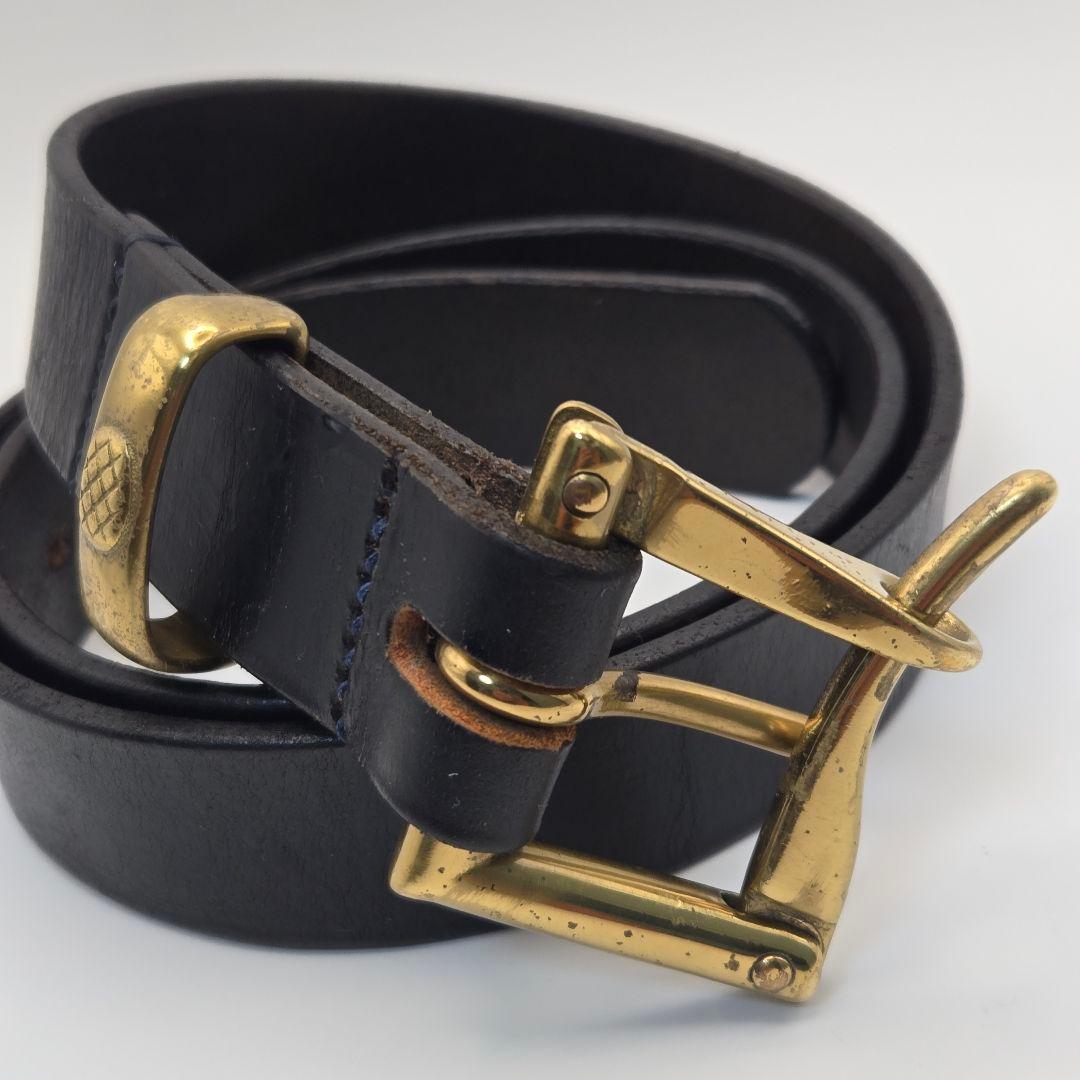 美品　Martin Faizey ブラック　金色　クイックリリースベルト　32