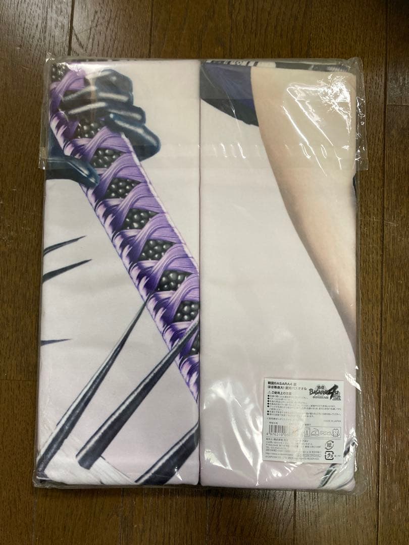 m*n様 【未開封】戦国BASARA ほぼ等身大! 武将バスタオル 明智光秀