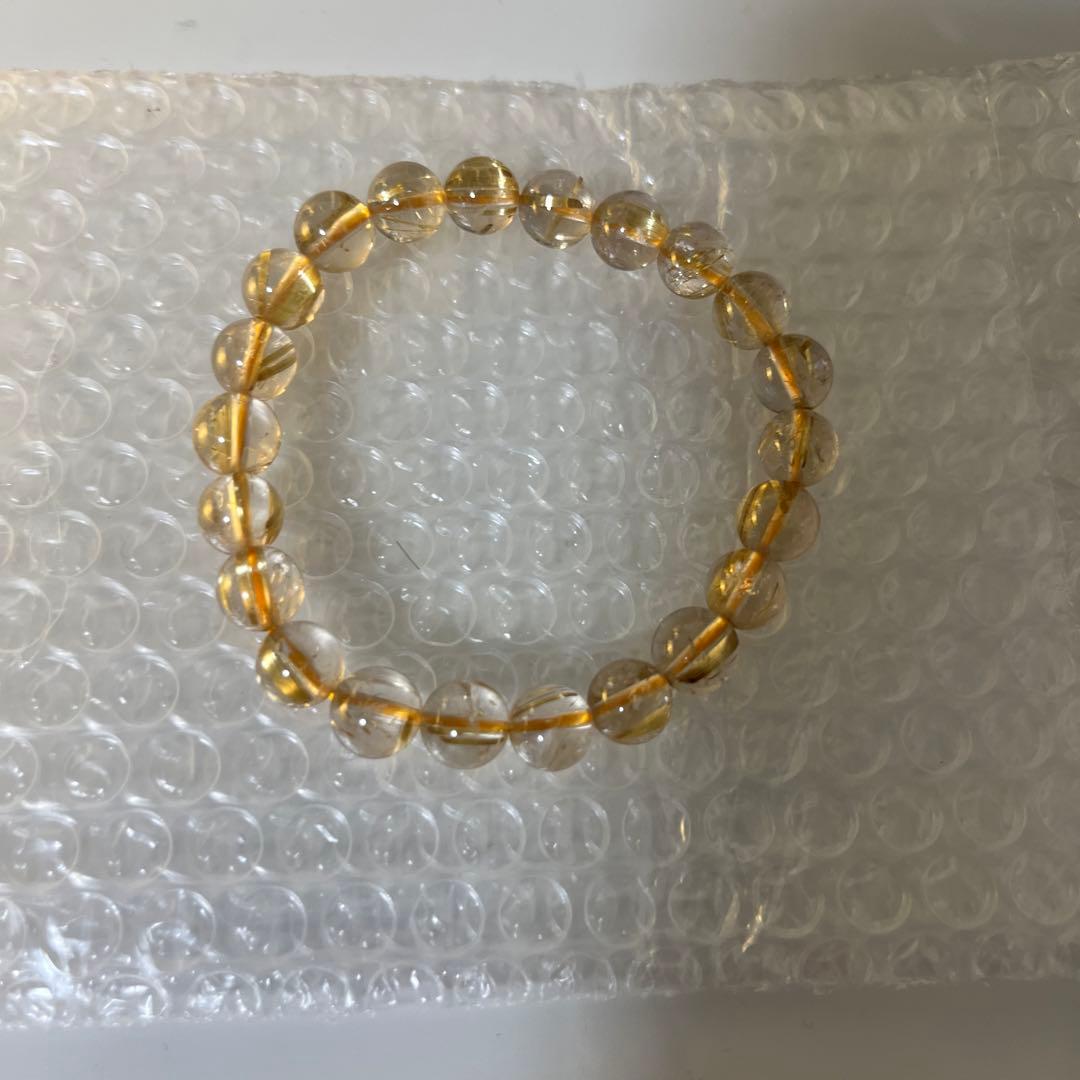 ReZARD ヒカル ルチルクォーツ ブレスレット - メルカリ