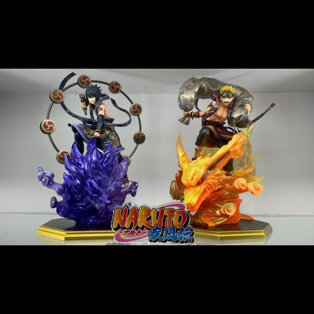 PreciousG.E.M.シリーズ うずまきナルト風神＆うちはサスケ雷神 PreciousG.E.M.シリーズ NARUTO-ナルト- 疾風伝 うちはサスケ 雷神