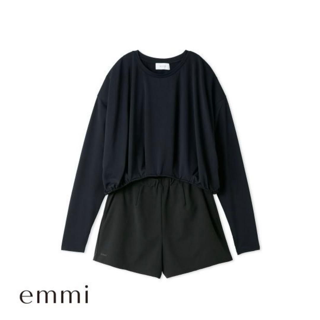 emmi ecoパンツセットラッシュガード【試着のみ・タグつき】