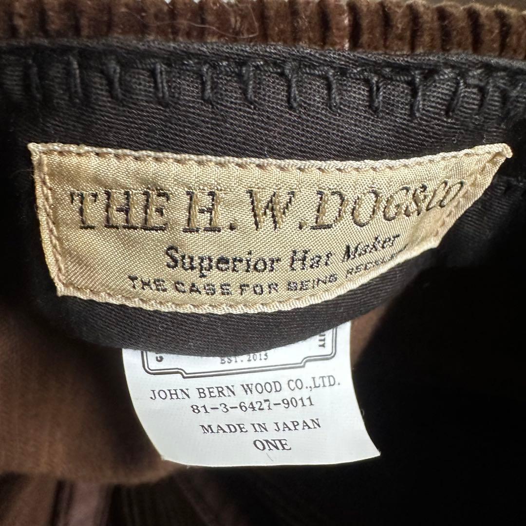帽子 THE H.W.DOG&CO. TRUCKER CAP-C brown