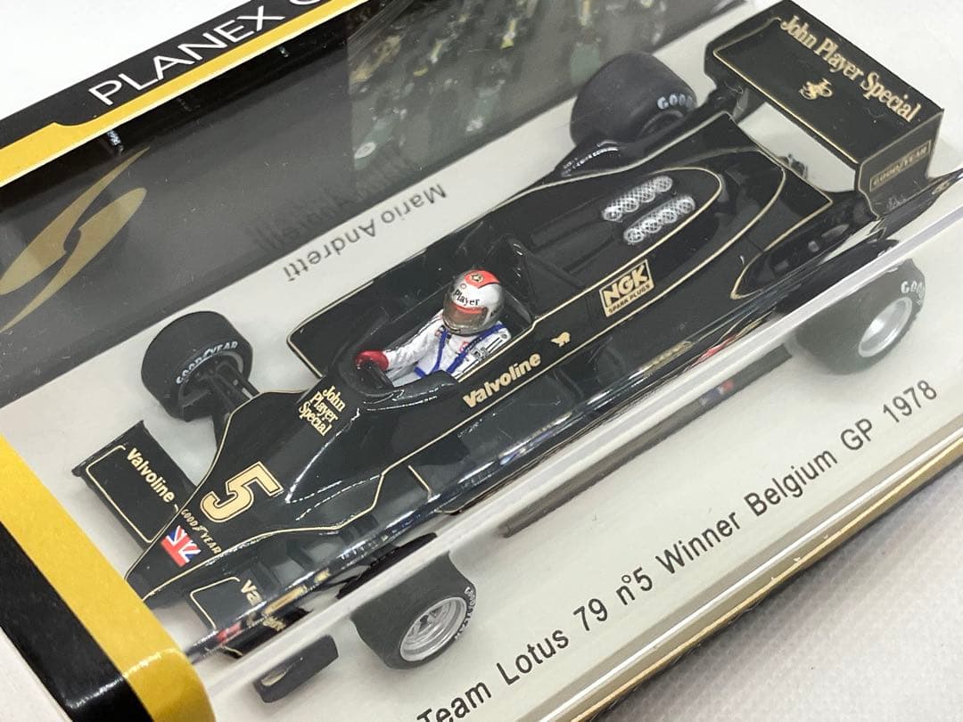 ★1/43★JPS ロータス 79★M.アンドレッティ★1978 ベルギーGP★