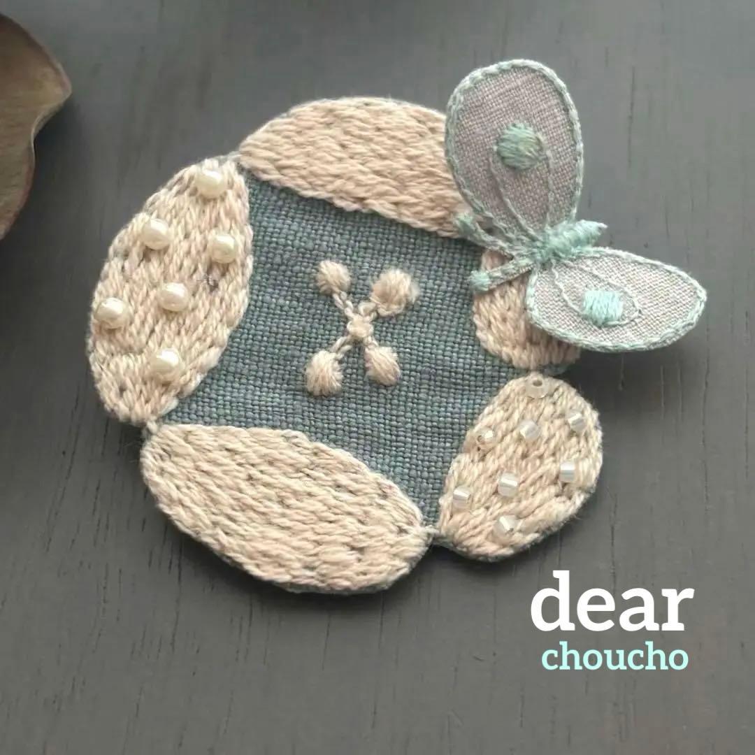 ②129 ミナペルホネン ブローチアクセサリー ハンドメイド - メルカリ