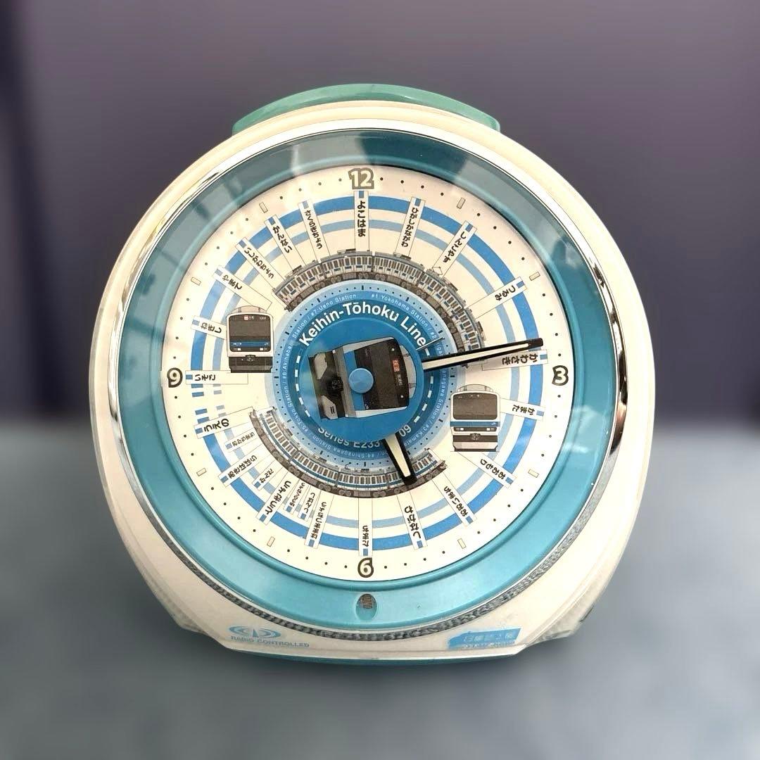日車夢工房　京浜東北線　目覚まし時計