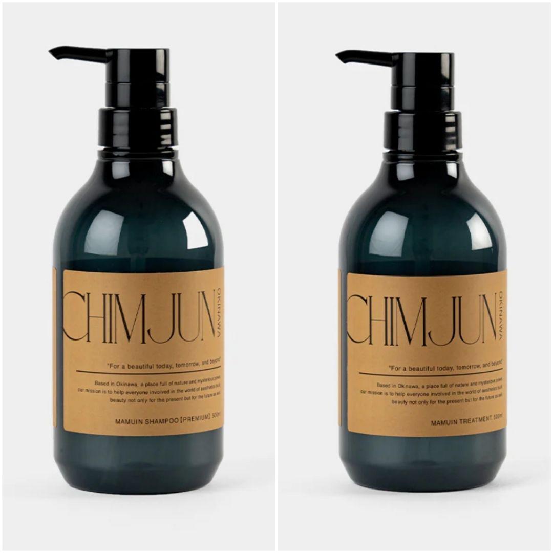 チムジュンプレミアムシャンプー 500mL トリートメント500mL