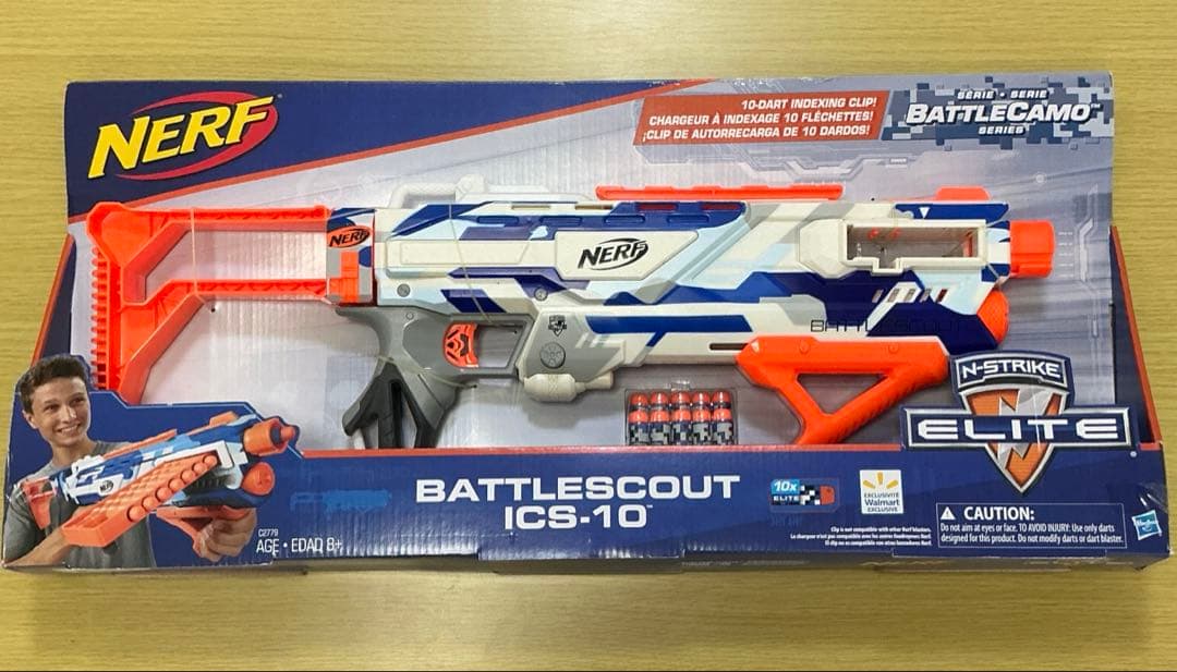 NERF　バトルスカウト　ICS-10　バトルカモシリーズ