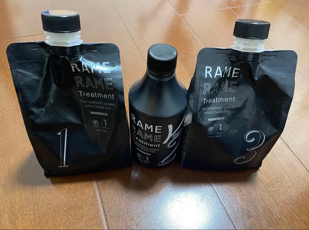 ハホニコ ラメラメ3ステップトリートメント＊必要な方専用ノズルあり